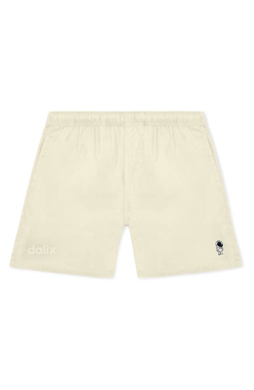 Dalix Mens Astronaut Midweight Beach Short In Yellow