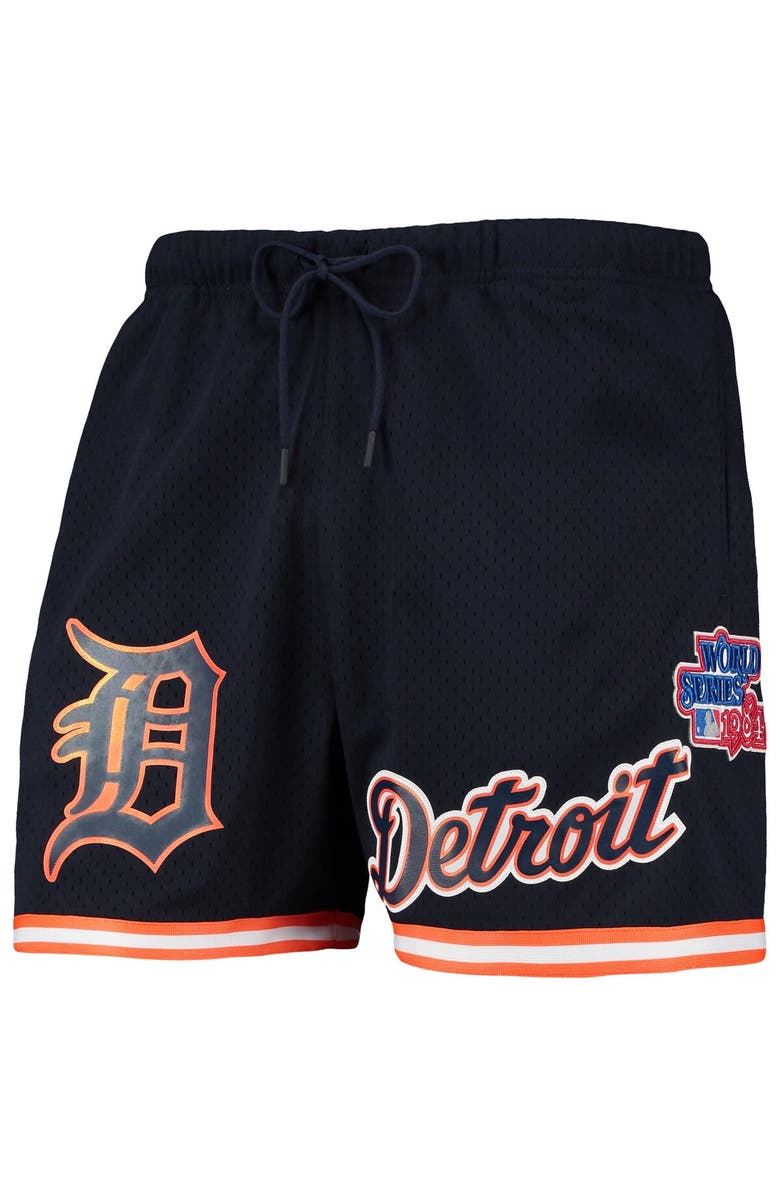 PRO STANDARD Men's Pro Standard Navy Detroit Tigers 1984 World Series Mesh Shorts, Alternate, color, 