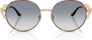 Versace 54mm Round Sunglasses