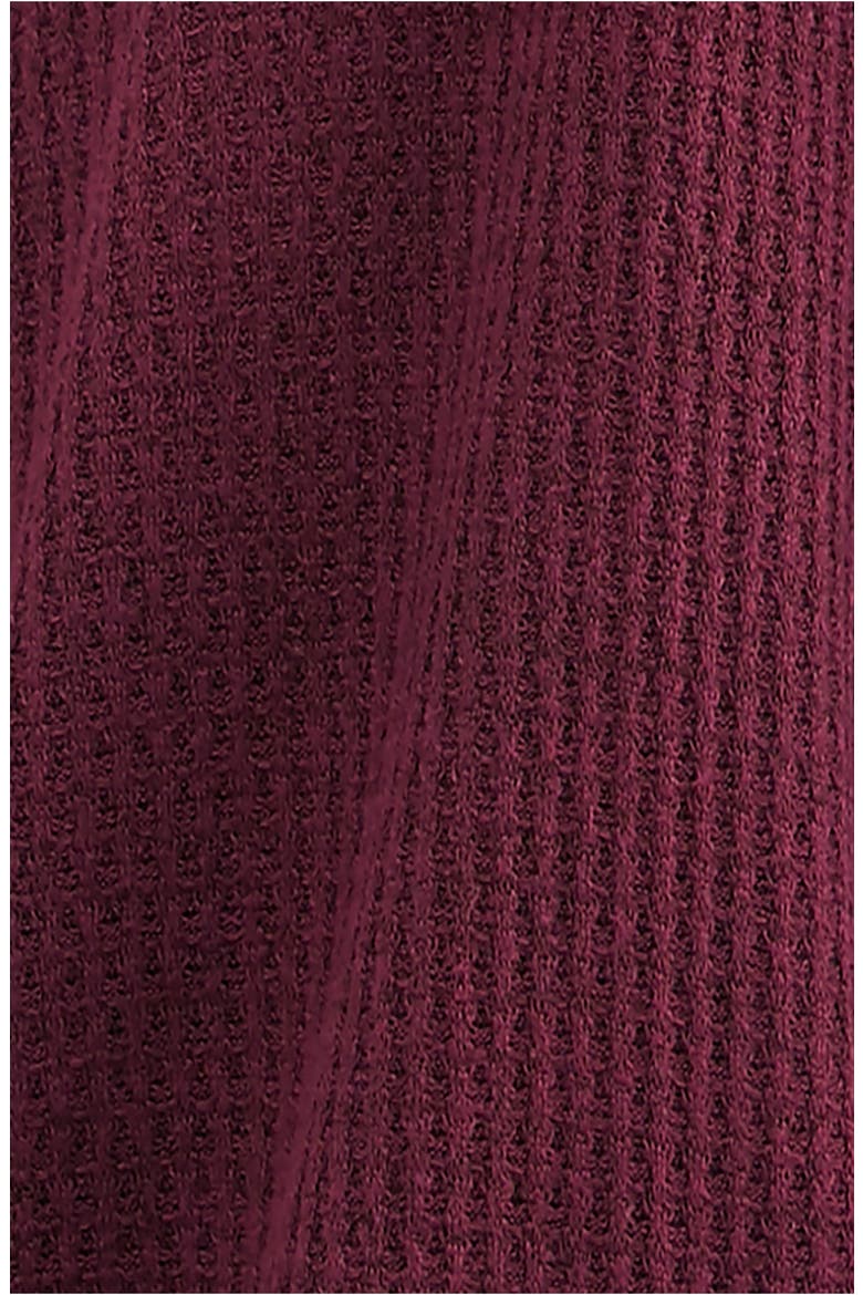 North Shore Thermal Knit Tunic Top, Alternate, color, FIG SORBET