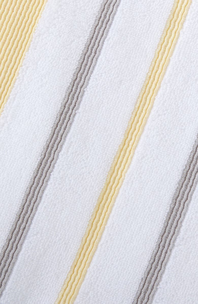 Woven & Weft Decorative 2-Pack Bath Towel Set, Alternate, color, Gold / Grey