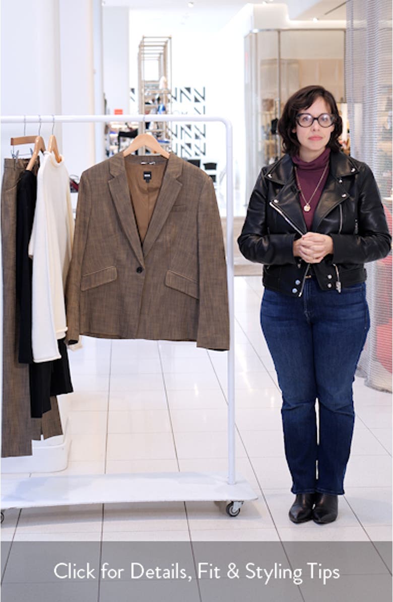 Jia One-Button Blazer, sales video thumbnail