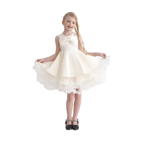 Anastasia Bow Tulle Dress