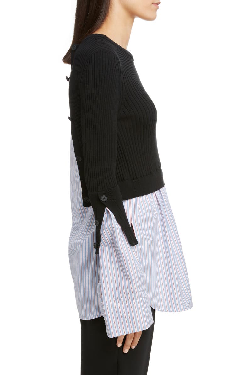 KENZO 2-in-1 Mixed Media Top, Alternate, color, 