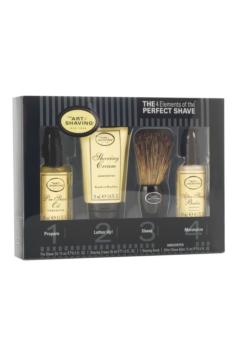 The Art of Shaving® The 4 Elements of The Perfect Shave® Starter Kit, Alternate, color, UNSCENTED
