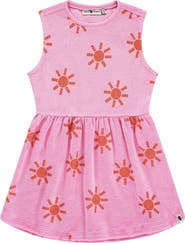 Stains and Stories by Babyface Terry Sleeveless Sun Print Dress