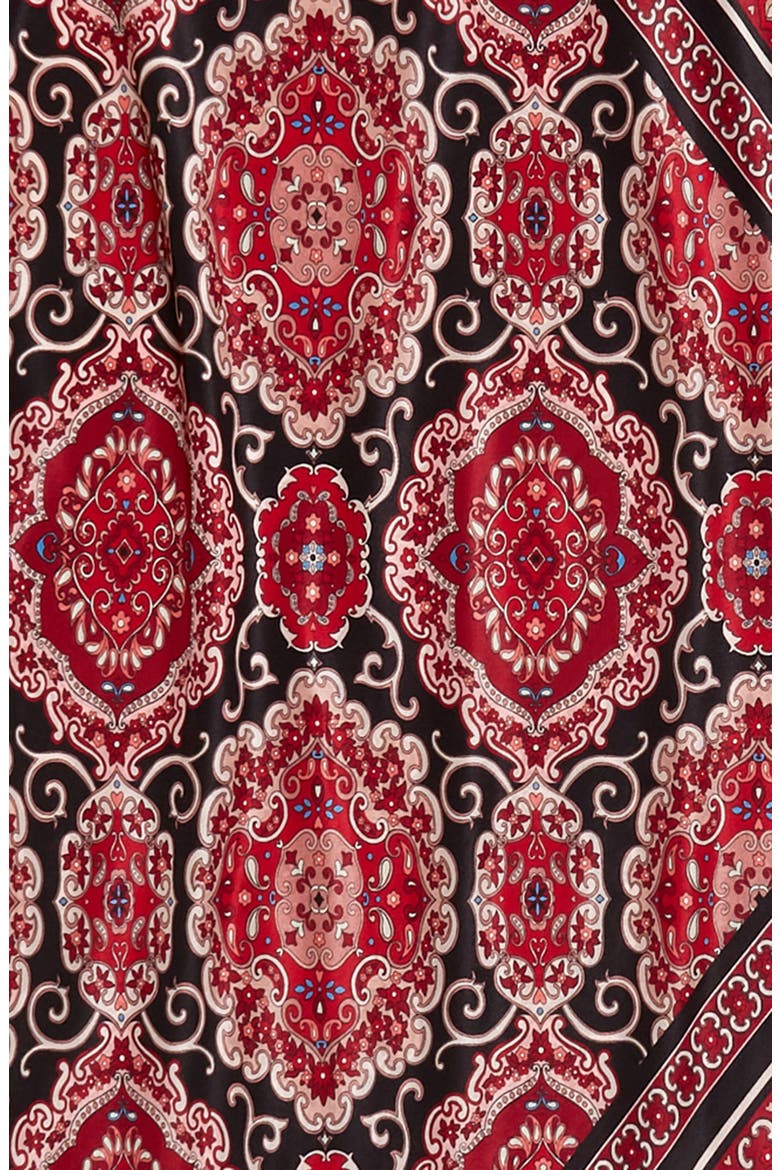 medallion piano shawl, Alternate, color, BLACK