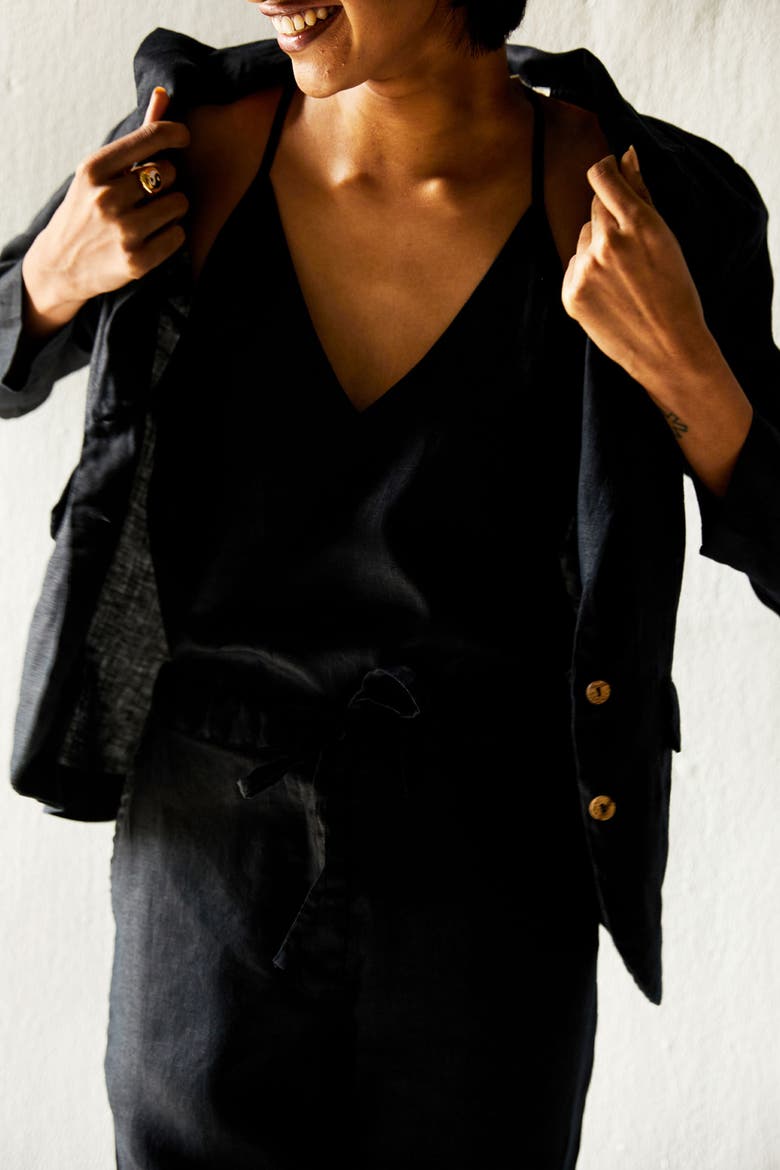 The She's Everything Blazer, Alternate, color, Black