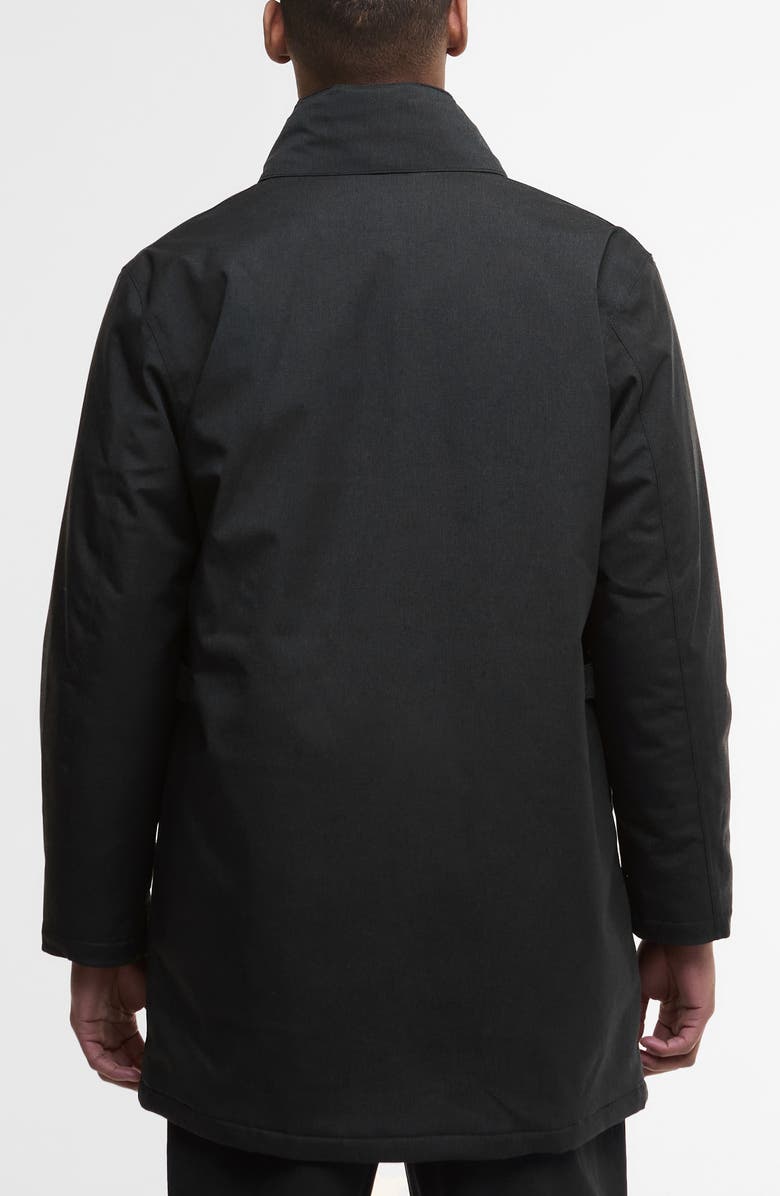 Barbour Winter Powell Waterproof Jacket, Alternate, color, Black