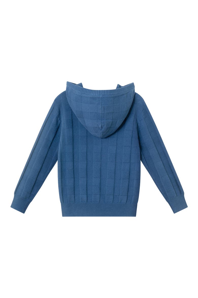 Kids' Hooded Sweater, Alternate, color, BLUE