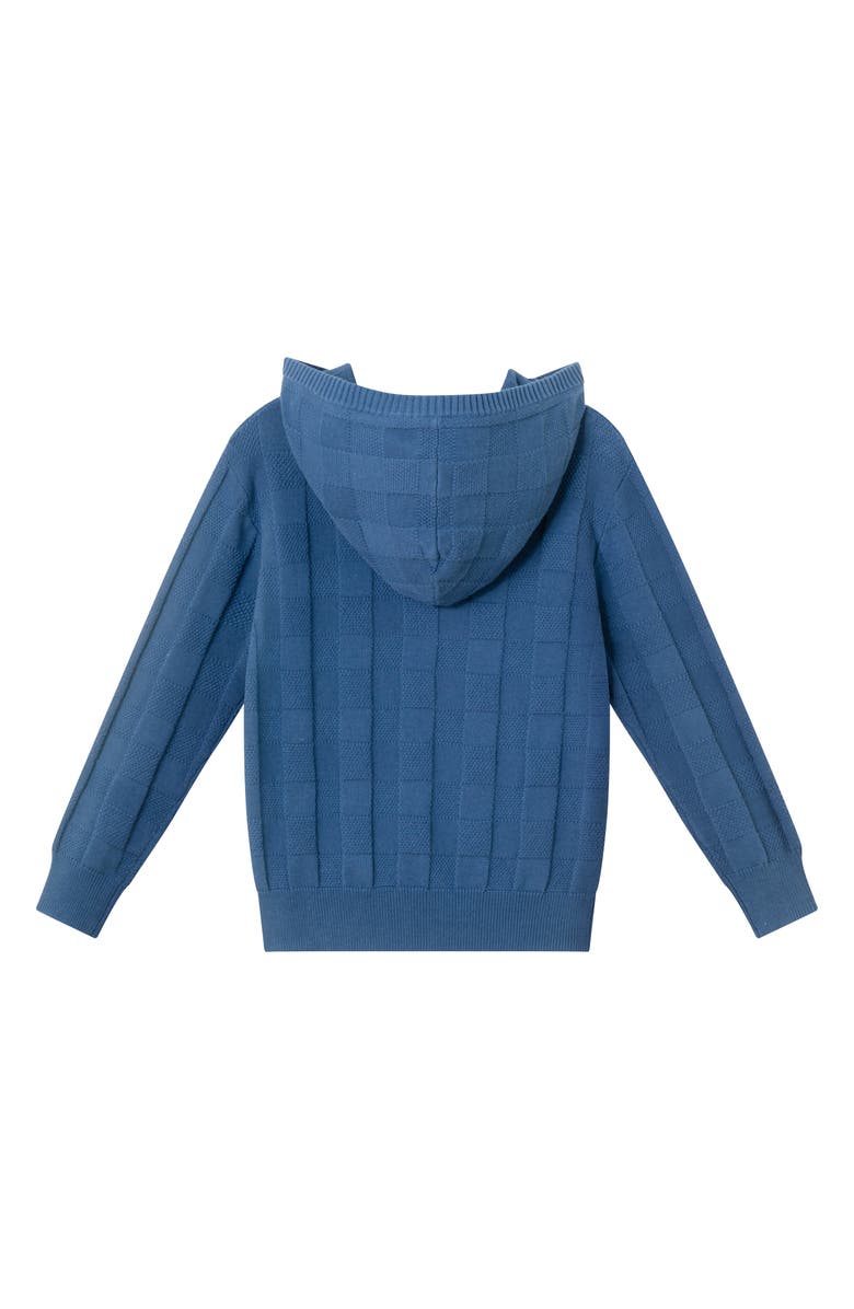 Andy & Evan Kids' Hooded Sweater, Alternate, color, Blue