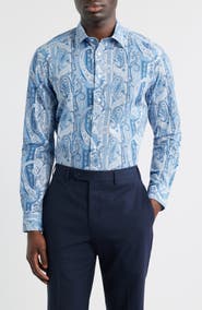 Etro Roma Stretch Cotton Dress Shirt