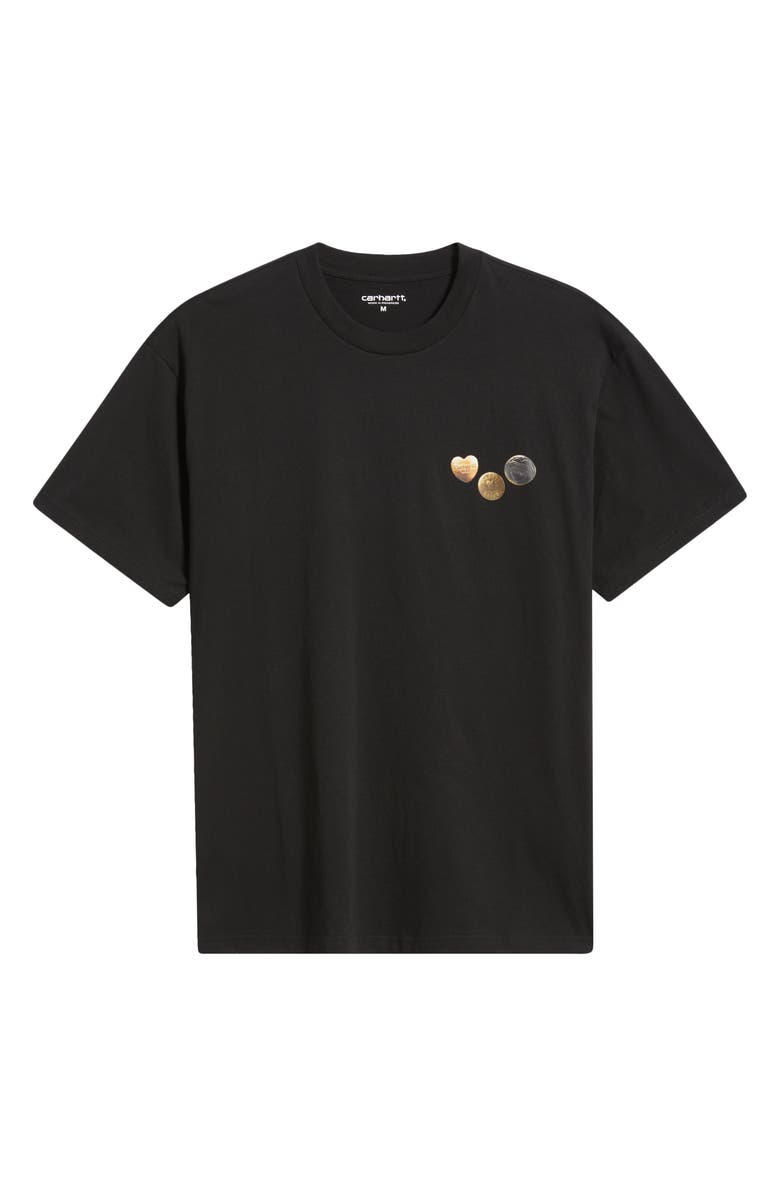Carhartt Work In Progress Oversize Button Graphic T-Shirt, Alternate, color, 
