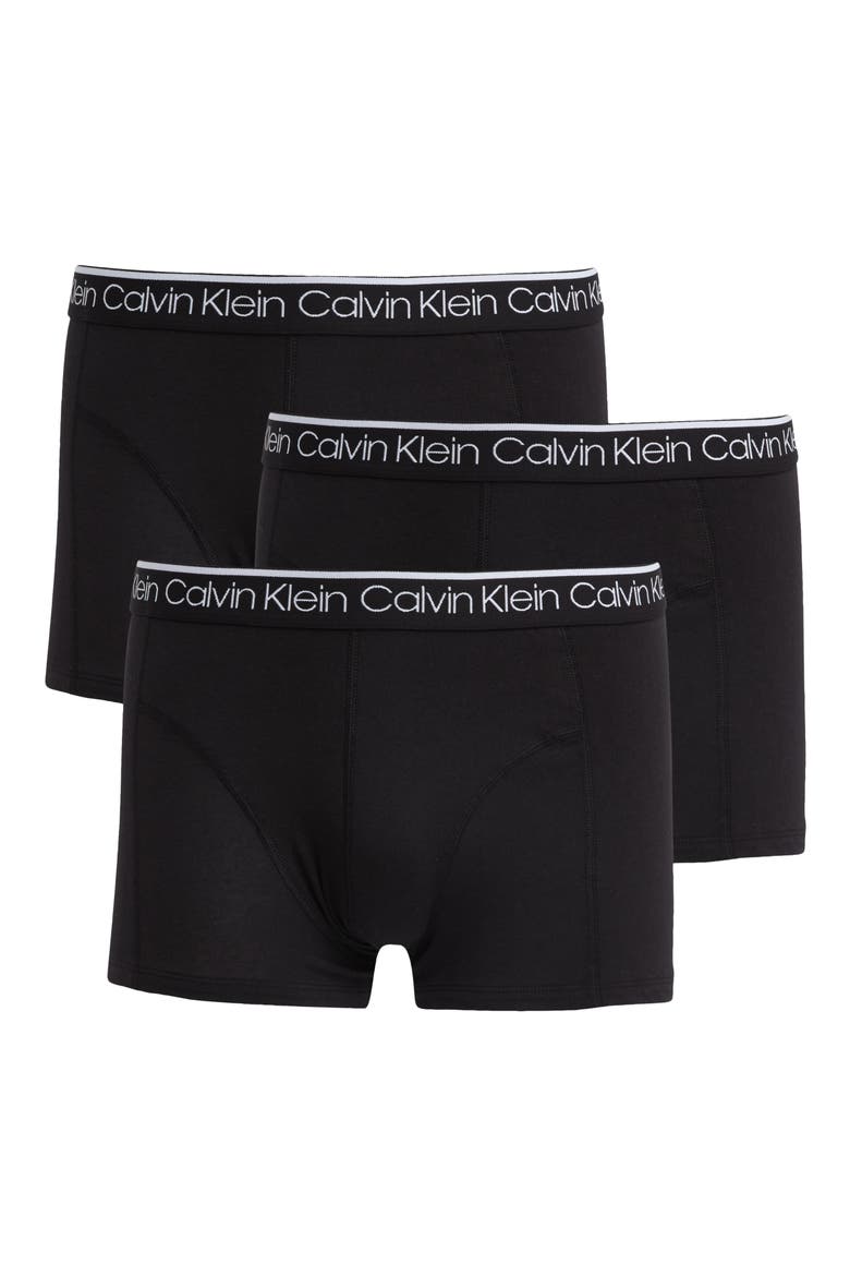 3-Pack Stretch Trunks, Main, color, UB1 BLACK