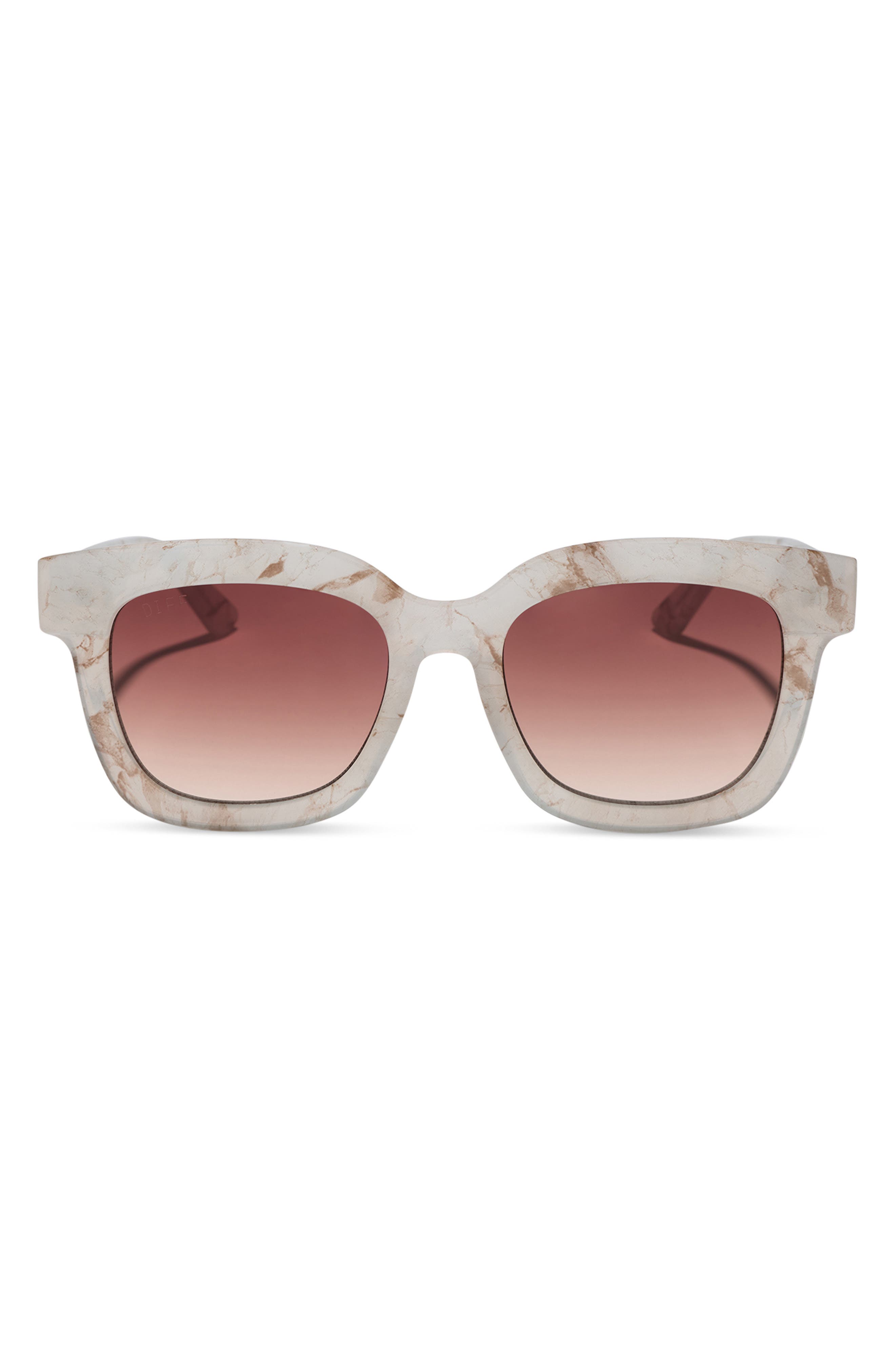 DIFF 56mm Makay Square Sunglasses