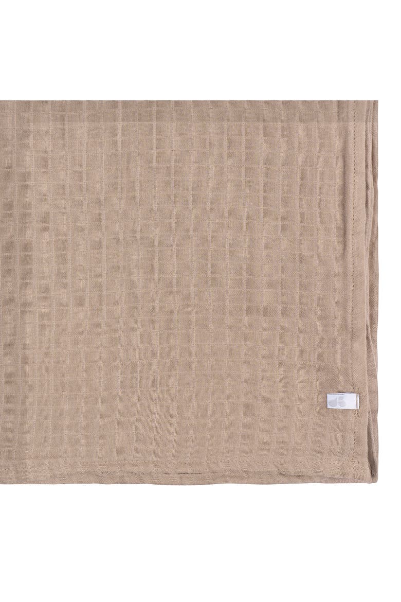 Muslin Swaddle Tan Blankets 2-Pack, Alternate, color, Tan Nature