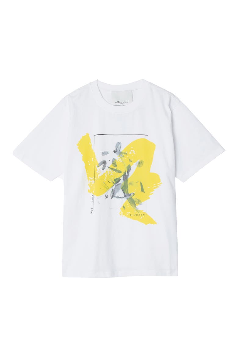 I Dissent Graphic Crewneck T-Shirt, Main, color, WHITE MULTI