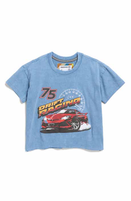Sovereign Code Kids' Alert Drift Racing Graphic T-Shirt