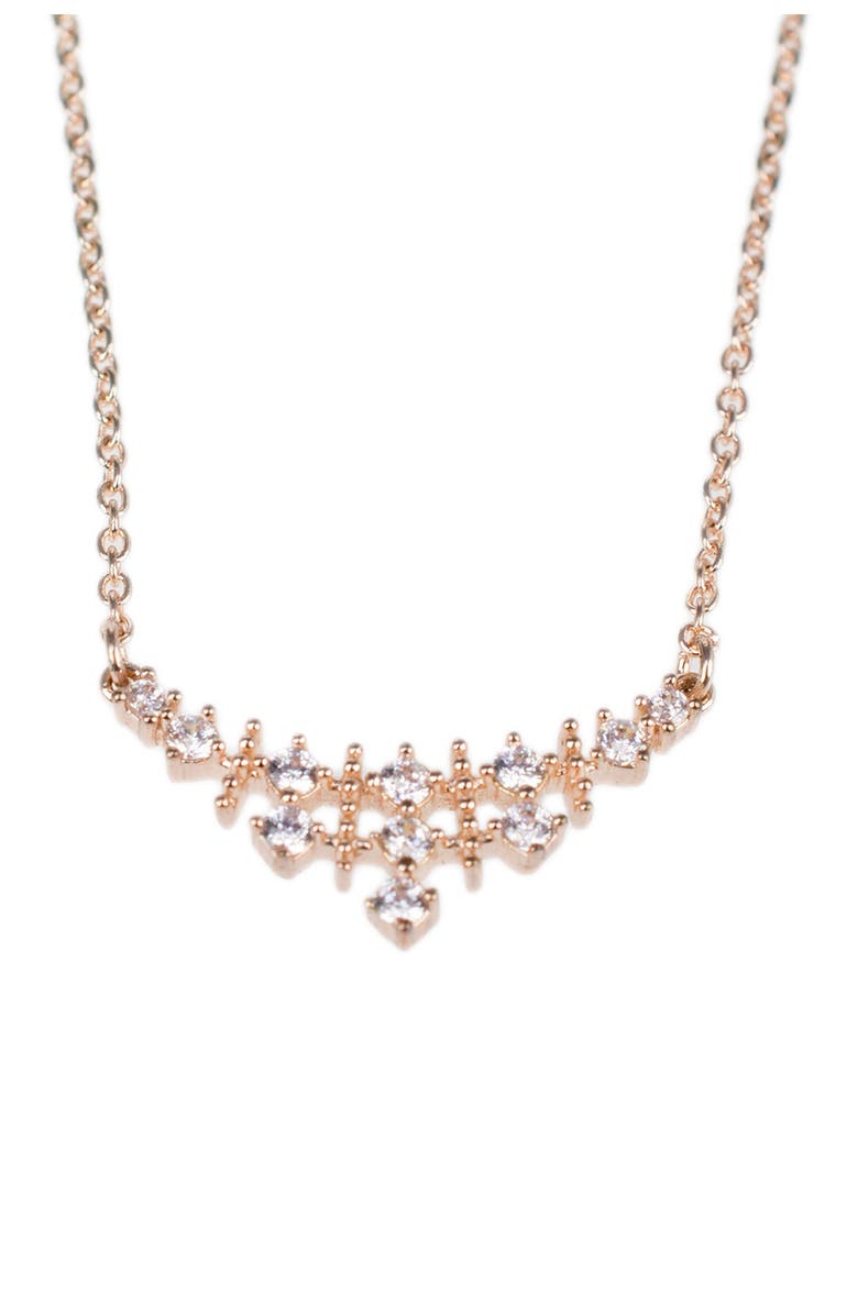 CZ by Kenneth Jay Lane CZ Pendant Necklace, Main, color, 