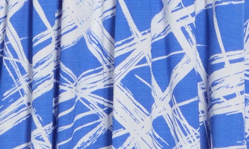 Renee C Smocked Waist Maxi Dress In Blue