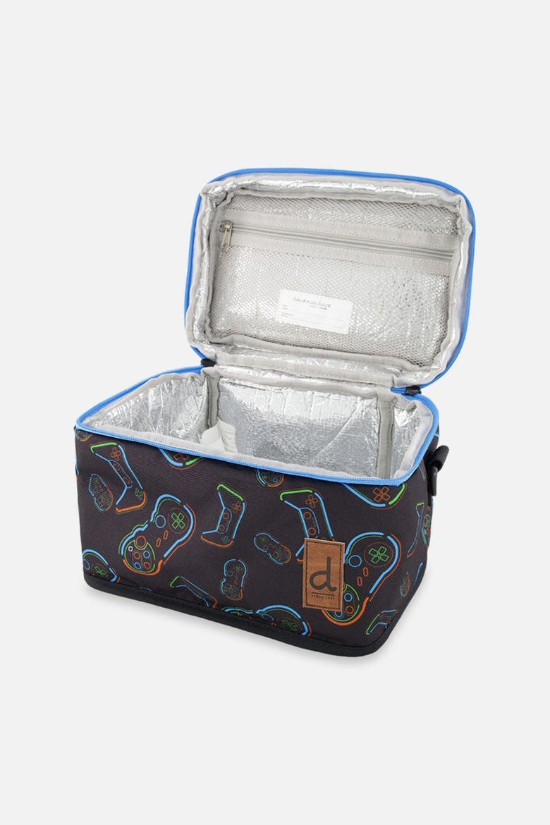 Controller Cool Spacious Lunch Box, Alternate, color, Black Printed Controller