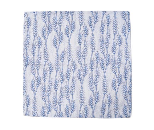 C & F Home C&f Home Blue Harvest Wheat Napkins Set Of 6 In Blue