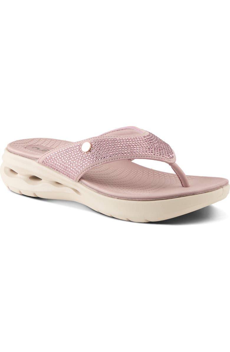 Flexus by Spring Step Gorski Platform Wedge Flip Flop, Main, color,