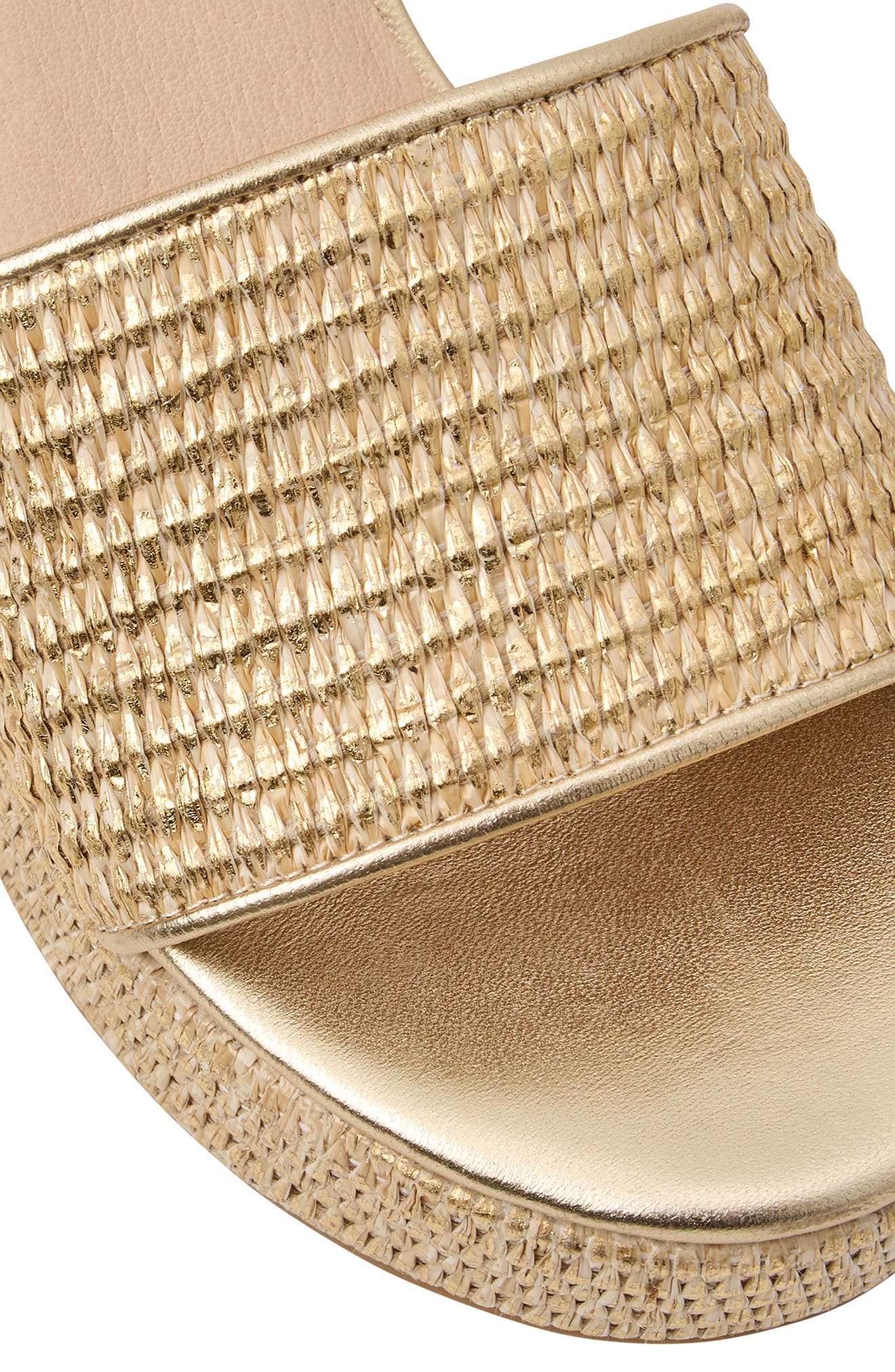 Bay Platform Wedge Sandal, Alternate, color, GOLD