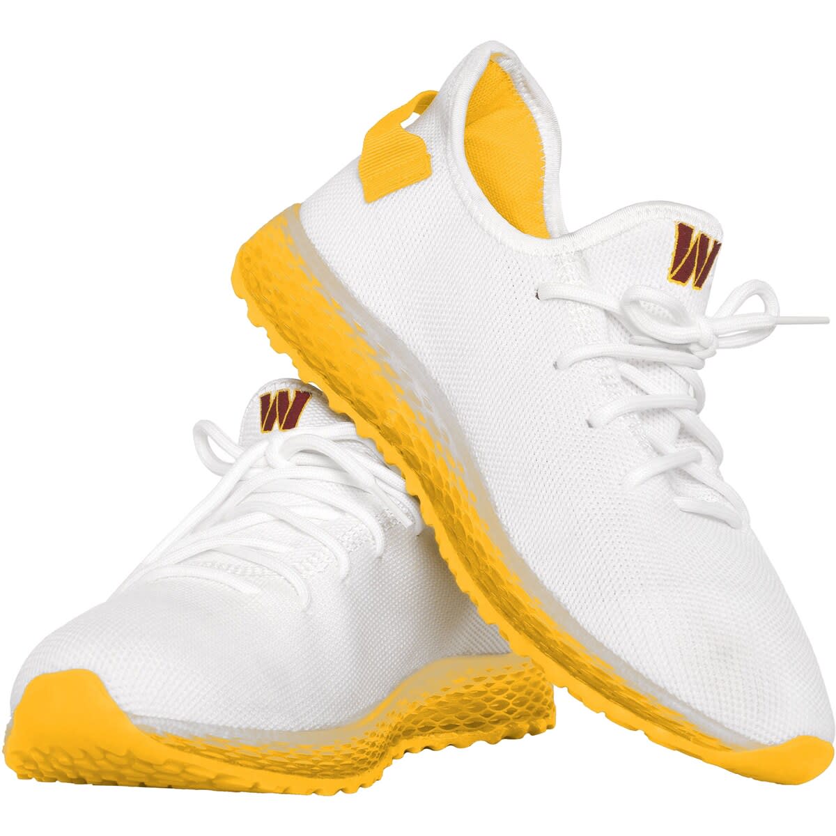 FOCO Men's FOCO Washington Commanders Gradient Sole Knit Sneakers, Alternate, color, 