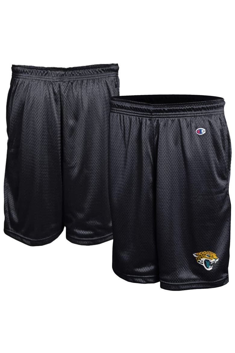 Men's Champion Black Jacksonville Jaguars Classic Mesh Shorts, Main, color, Black
