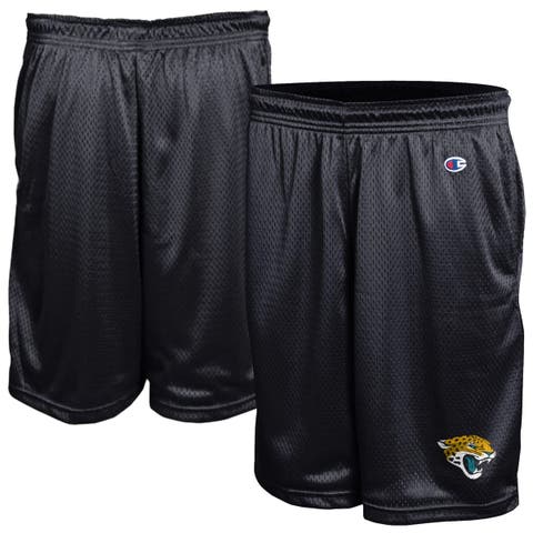 Men's Champion Black Jacksonville Jaguars Classic Mesh Shorts