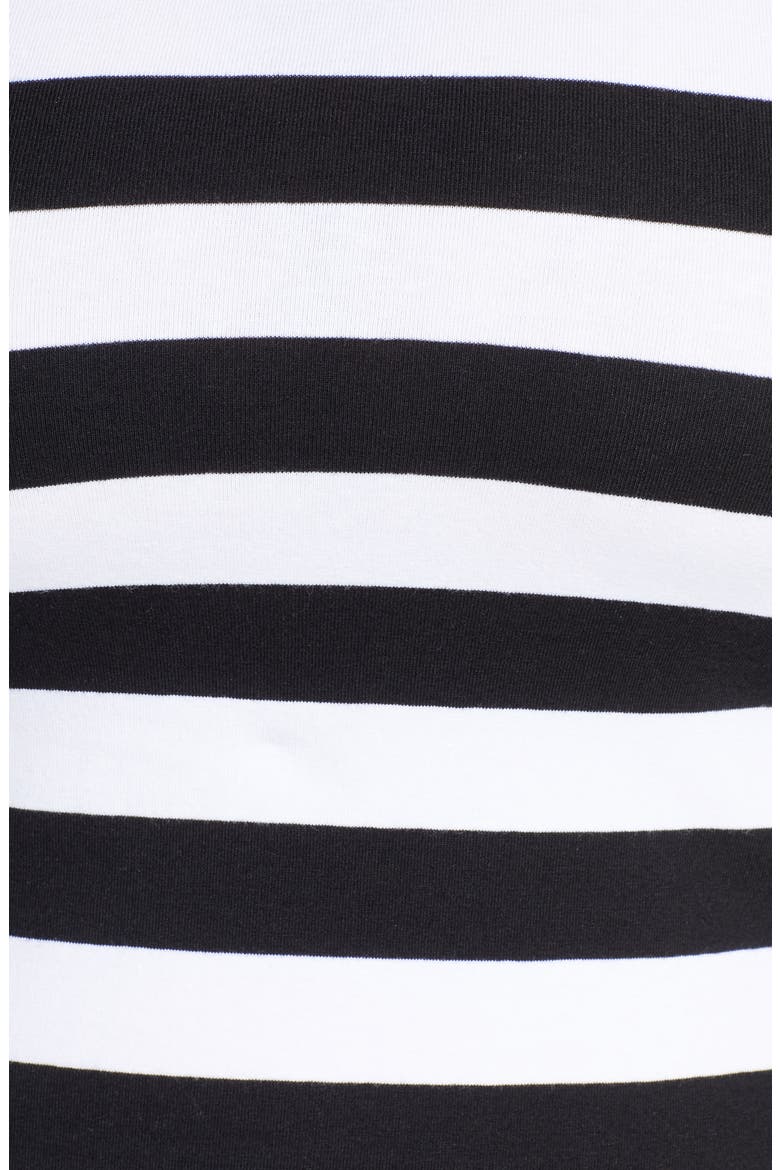 No Tuck Double Scoop Tank, Alternate, color, WHITE IZZY STRIPE