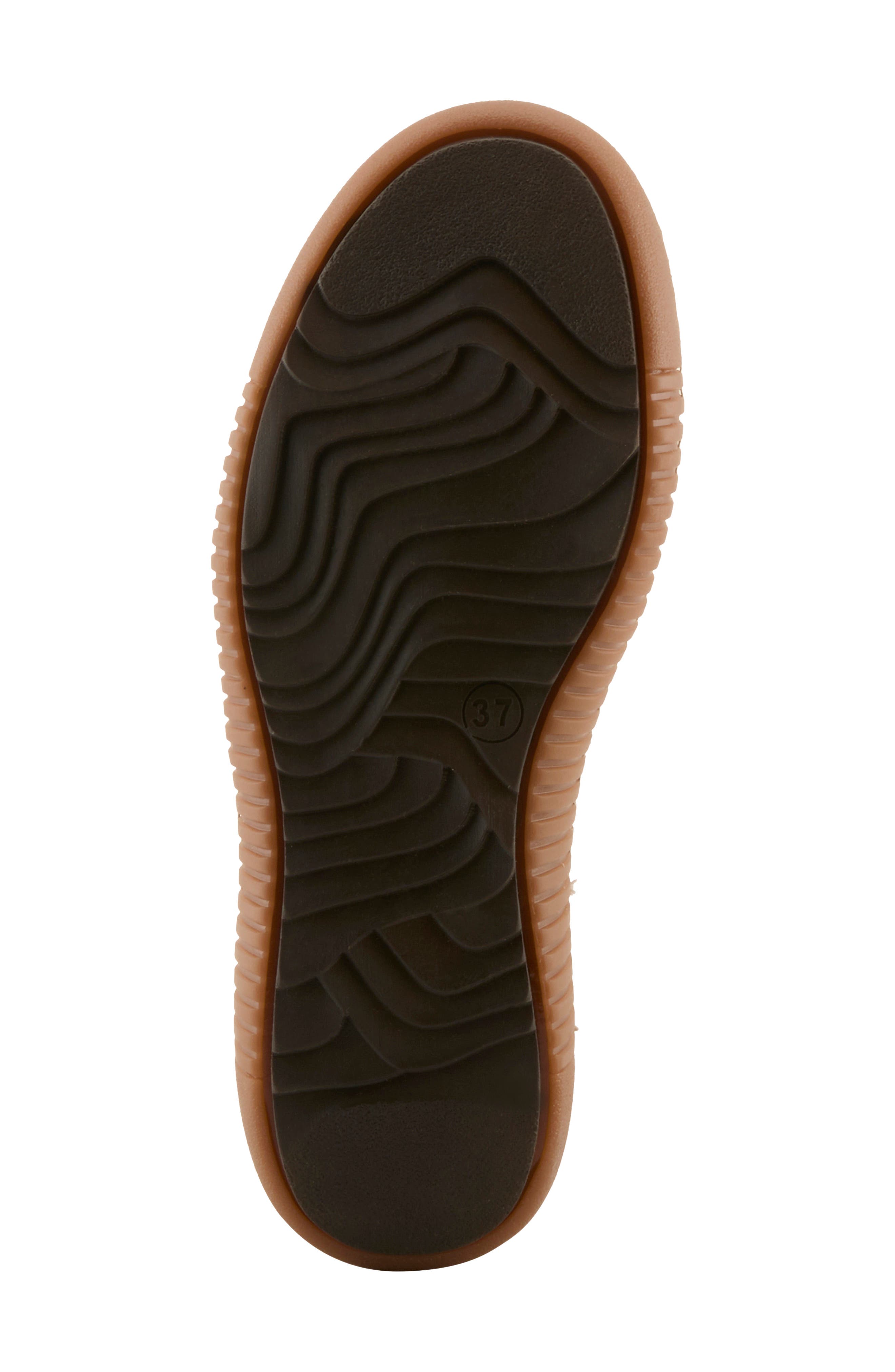 Tavi Leather Slip On Sneaker, Alternate, color, BLACK