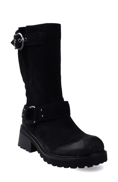 Candies Candie's Knee High Platform Boot In Black