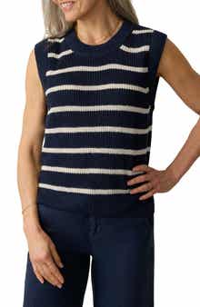 Faherty Miramar Linen & Organic Cotton Sweater Tank