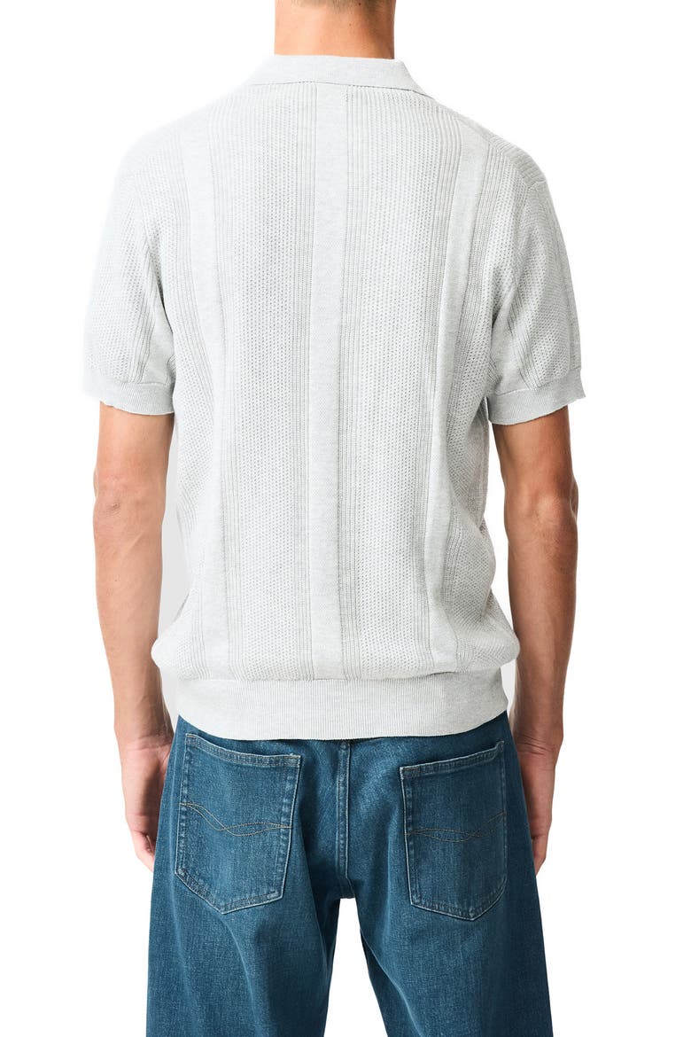 Linwood Cotton Polo, Alternate, color, STEEL