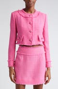 Dolce&Gabbana Crop Raschel Tweed Jacket