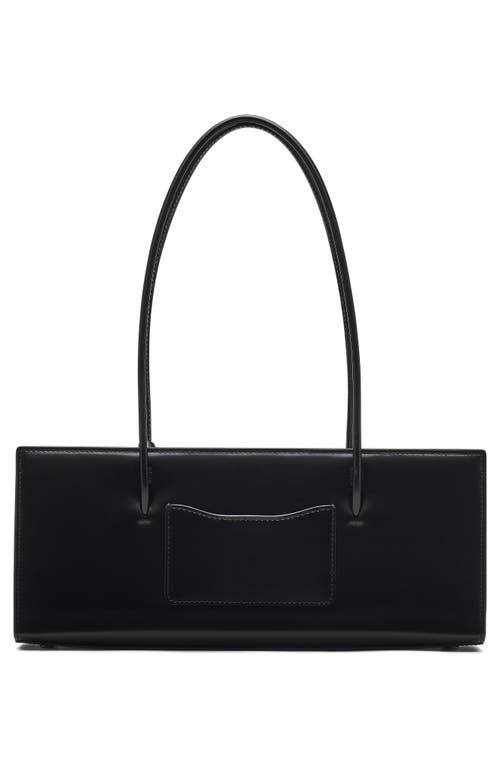 Marc Jacobs The Mirror Satchel Shoulder Bag In Black