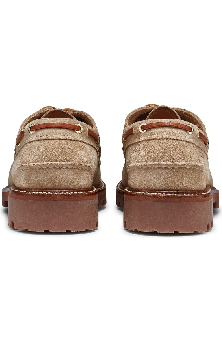 G.H.BASS Ranger Camp Moc Toe Super Lug Loafer, Alternate, color, Beige