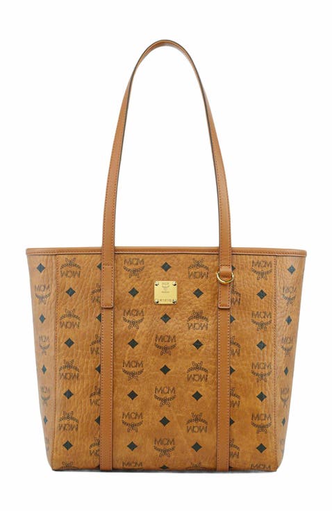 Toni Top-Zip Shopper in Visetos