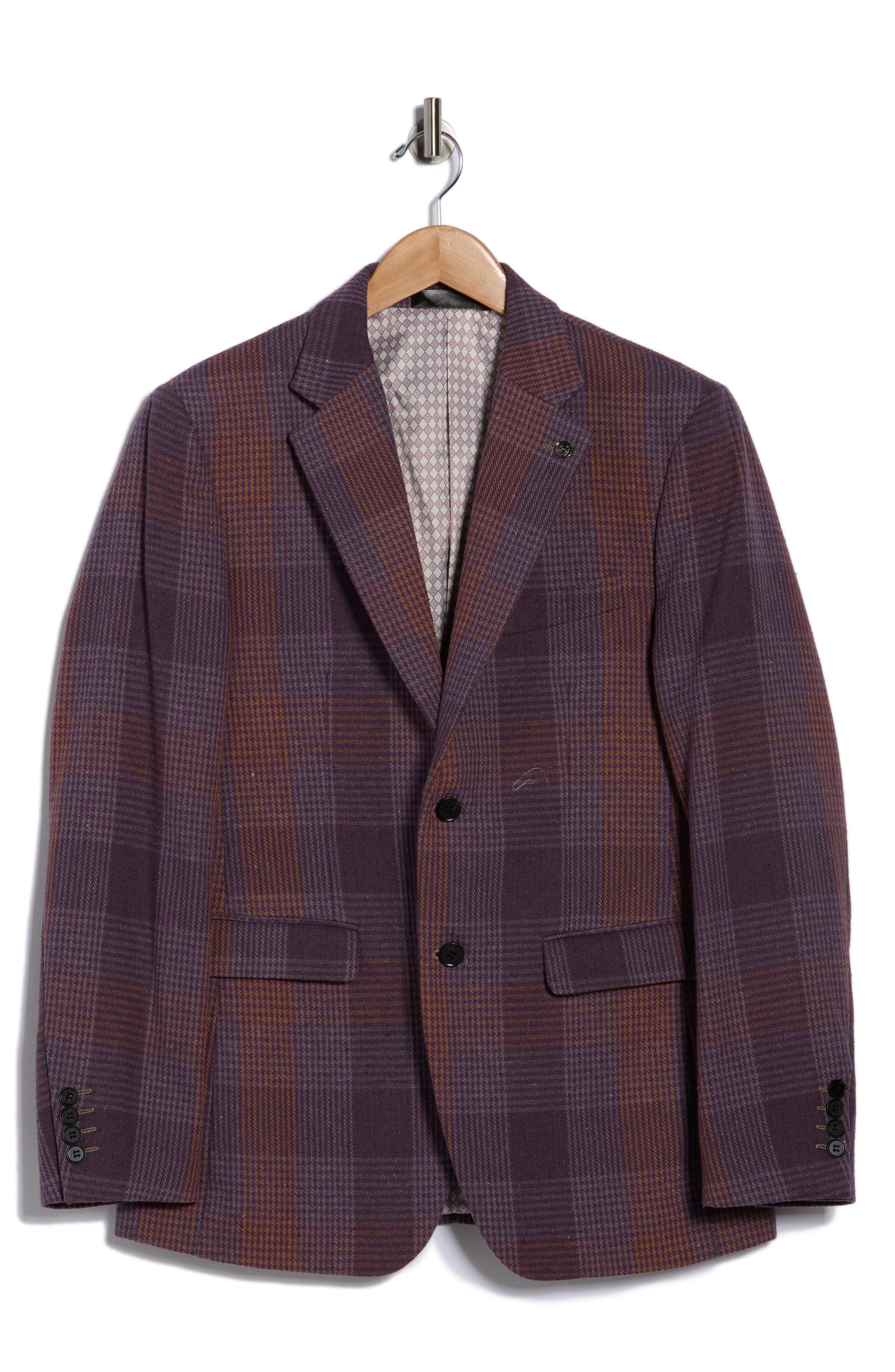 T.R. PREMIUM Slim Fit Two Button Blazer