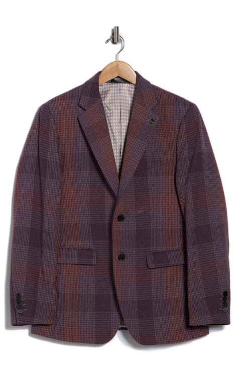 Slim Fit Two Button Blazer