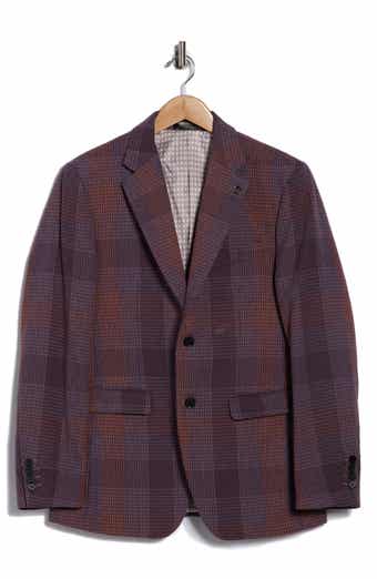 T.R. PREMIUM Slim Fit Two Button Blazer