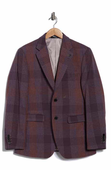 T.R. PREMIUM Slim Fit Two Button Blazer