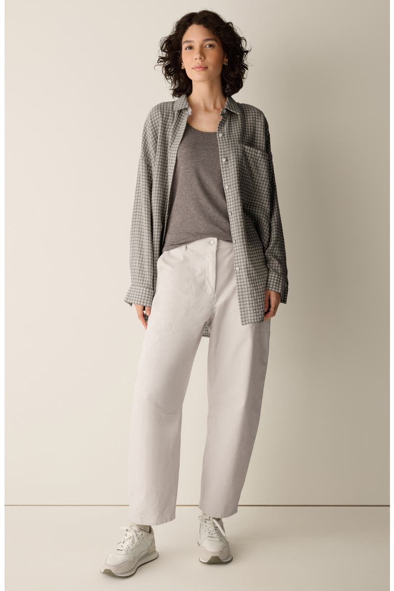 Arch Stretch Cotton Corduroy Ankle Pants, Alternate, color, PALE STRIPE