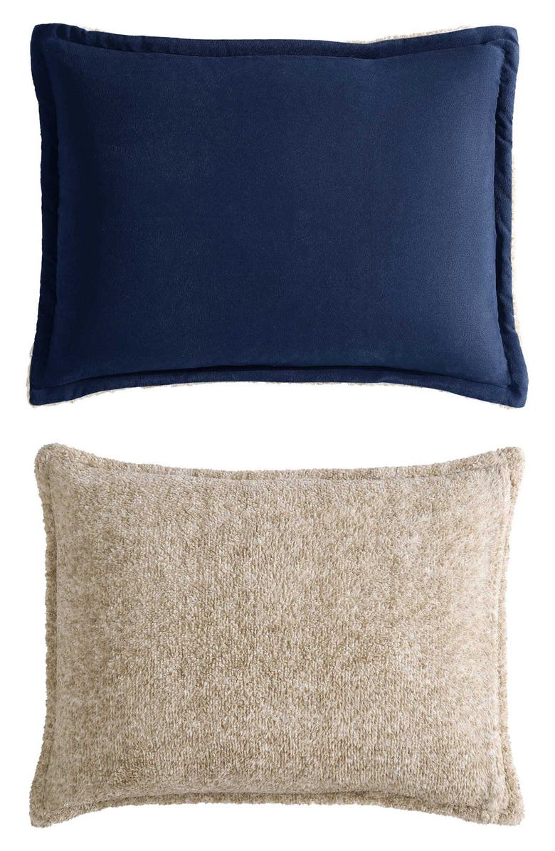 Nautica Beckett Reversible Comforter & Sham Set, Alternate, color, Navy