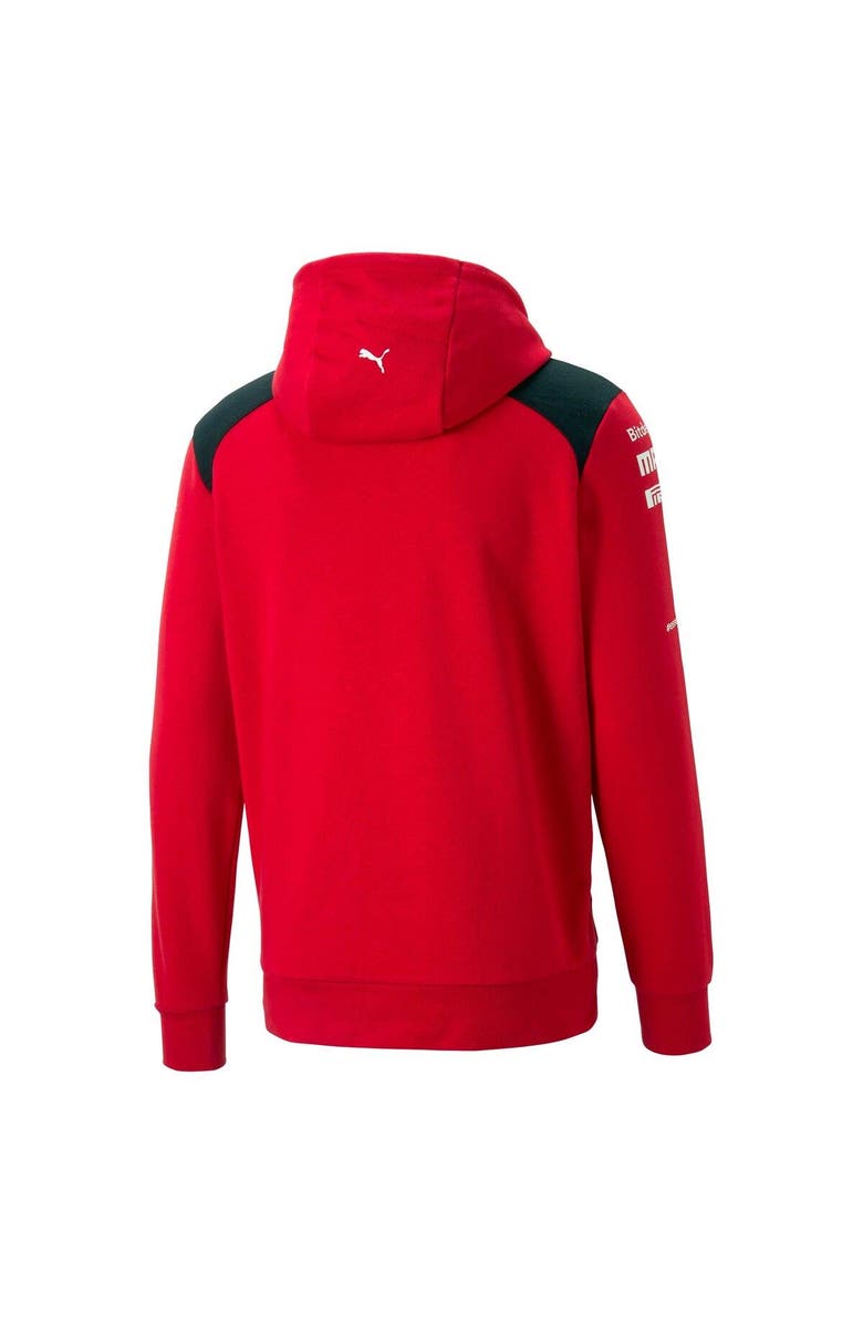 PUMA Men's Puma Red Scuderia Ferrari Team Pullover Hoodie, Alternate, color,