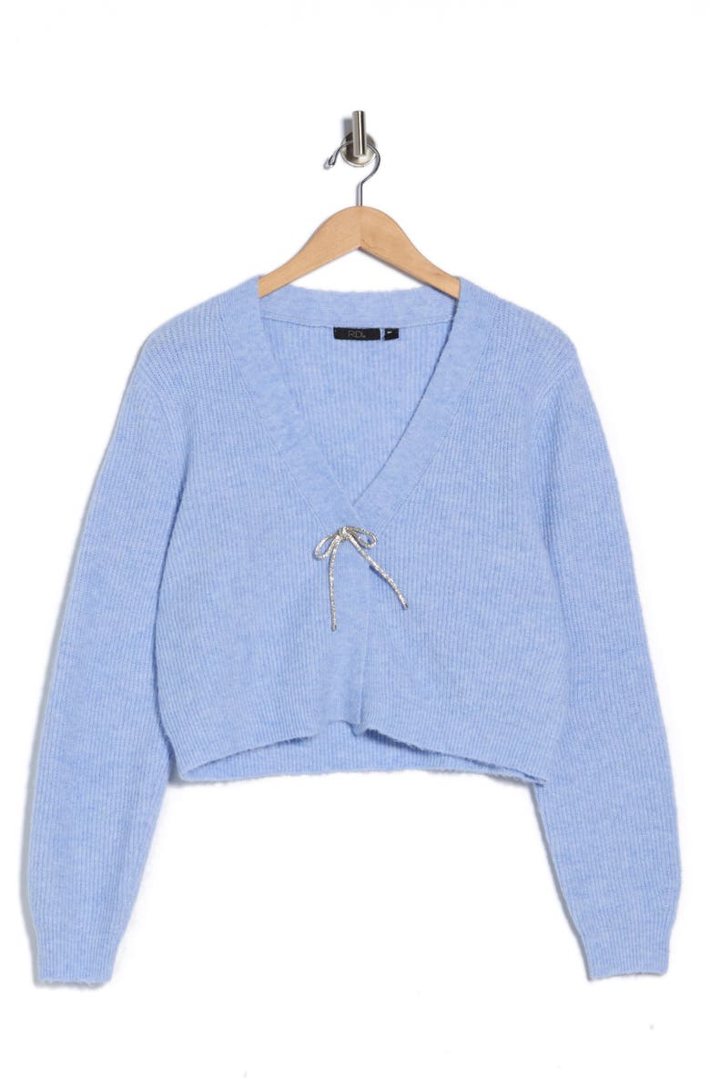 RDI Bow Embellished Cardigan, Alternate, color,