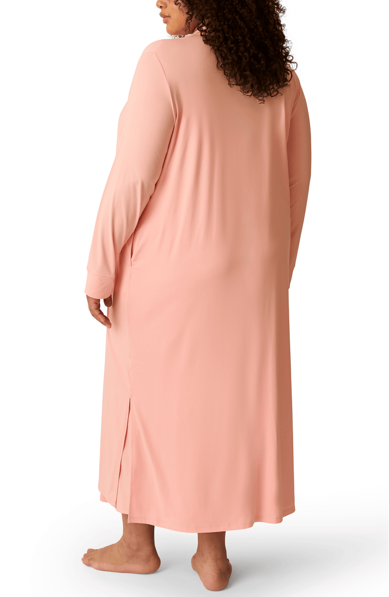 Kindred Bravely The Sunday Lounge Duster, Alternate, color, Sunset Pink