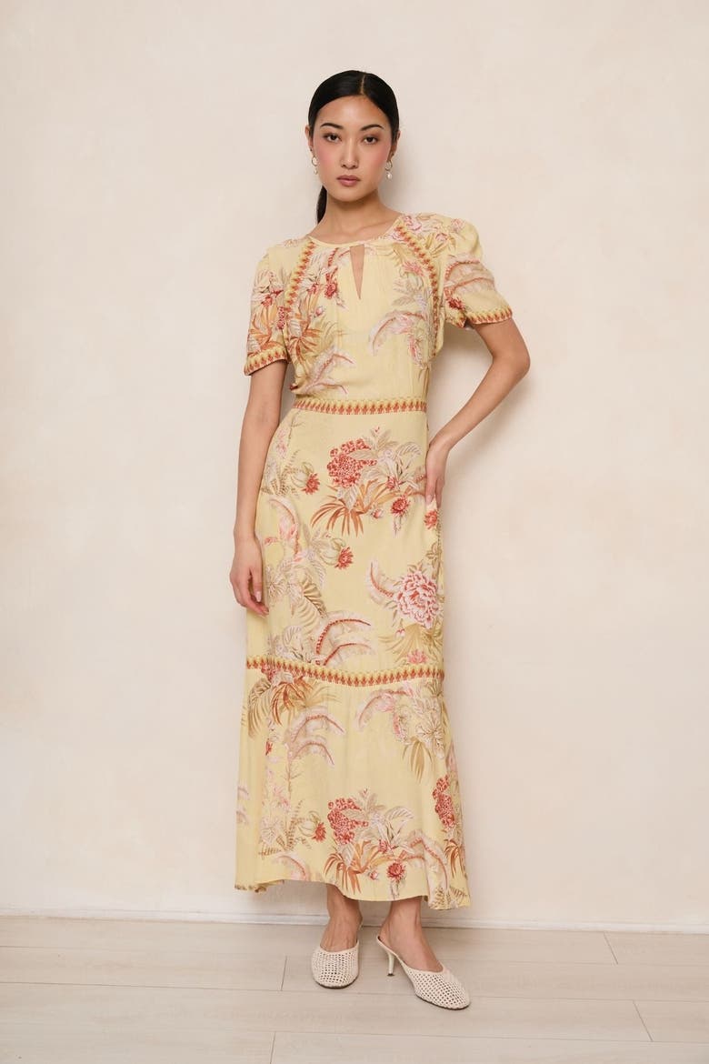 Mavis Yellow Dress, Main, color, Yellow